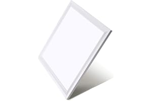 ‎OUBO OUBO LED Panel 62x62cm Warmweiß / 36W / 4600lm /3000K / Silberrahmen Lampe dünn SLIM Ultraslim Deckenleuchte Pendelleuchte Wandleuchte Einbauleuchten