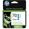 HP 712 3pack 29ml Cyan DesignJet Ink Cartridge