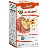 NBT Life Lipopure C Vitamini, Lipozomal C Vitamini & Fosfotidilkolin, 30 Kaps&uuml;l