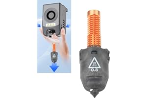 LICHIFIT Nozzle Assembly for AD5M / AD5M Pro 3D Printer Max 280℃ High Temperature & High Flow Nozzle for Adventurer 5M / 5M Pro