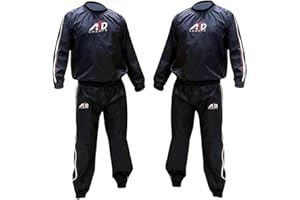 XXR Heavy Duty Sweat Suit Sauna Exercise Gym Suit Fitness weight loss and hooded
