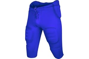 Ibex Athletic Integrierte Fußballhose für Jugendliche – Jungen Trainingshose mit integrierten Polstern, Königsblau, Groß