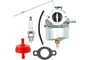 JUUDDENPARTS E-45520E Carburetor Kit, Replacement for Suffolk Qualcast Classic 30S 35S 43S Cylinder Lawnmower, Replacement for Tecumseh Engine, Replaces AQ148 E-45020B 992041 RJ19LM