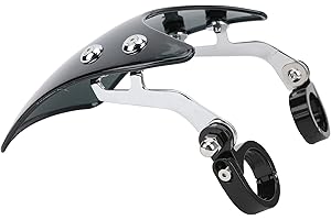 ‎TBEST Motorrad Windschutzscheibe - Scheinwerfer Verkleidung Mit 180° Einstellung - Powersports-Windschutz