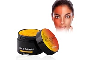 ELITECRAN Crème Bronzante Brun, Accélérateur de Bronzage pour Soleil Extérieur, Autobronzant Visage et Corps Obtenez Un Bronzer Naturel, Durable Rapide Gel de Bronzage, 50g