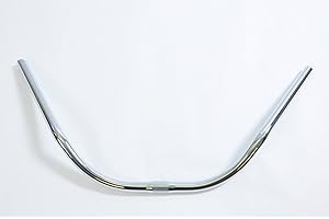 BANKRUPT_BIKE_PARTS CHROME COW HORN 60's 70's BIKE HANDLEBARS OR CRUISER TYPE VERY RARE CHOPPER ERA TYPE HANDLE BARS