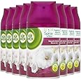 AirWick Air Freshener Freshmatic Autospray Refill, Smooth Satin & Lily, Multipack of 8 x 70 days, Lasts Total Up to 560 days