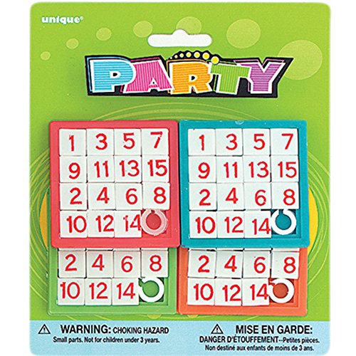 Preisvergleich Produktbild Party Favors 4 / Pkg-Number Puzzles