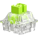 Glorious Oyun - Raptor Clicky Anahtarlar (36 ADET), HE Hotswap i&ccedil;in Manyetik Anahtarlar, Oyun i&ccedil;in Mekanik Klavyeler, MAX RGB