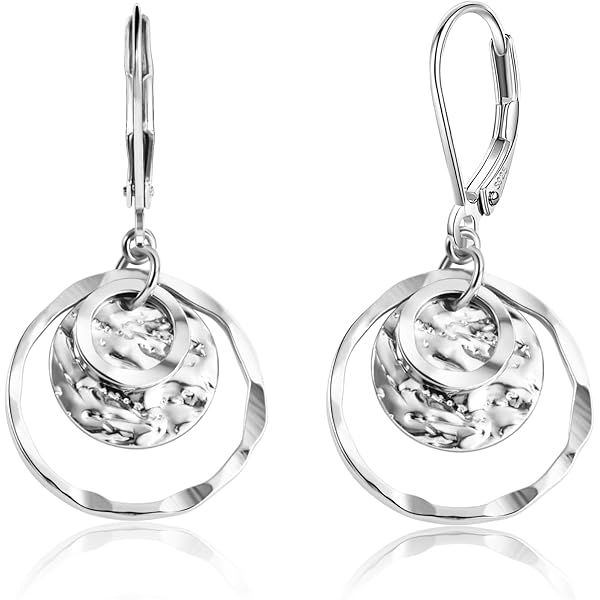 KRFY Orecchini A Cuore In Argento 925 Placcato Oro 18k – Design Filigrana Con Zirconia, Ipoallergenici