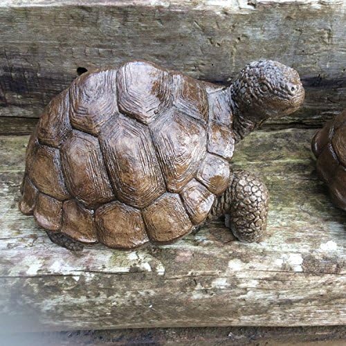 Large stone tortoise garden ornament realistic finish