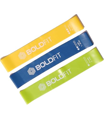 LETSP Resistance Bands Set - 3 Fabric Booty Bands For Legs & Glutes, Non-Slip, Light/Medium/Heavy - View #8