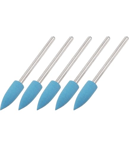 Lot 50 Mèches Polissage Pour Outil Rotatif - Laine, Sésame, Caoutchouc, Peau Vache Tige 3mm