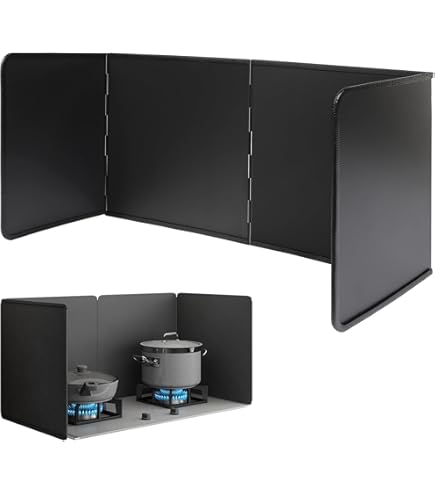 Bouclier Anti-Éclaboussures Pour Friteuse Protection Contre Les Éclaboussures De Graisse De