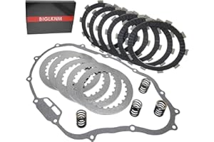 BIGLKNM Clutch Kit Carbon Fiber Friction Plates & Heavy Duty Springs Gasket for Honda FourTrax 300 TRX300 TRX300FW TRX350D FourTrax Foreman 350 1987-2000