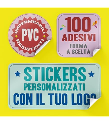 100 Adesivi Personalizzati In PVC - Impermeabili, Antigraffio, Per Auto, Laptop, Regali E Decorazioni - Foto 13
