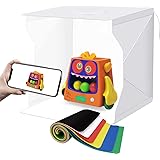 Scatola Luminosa 30x30 Cm Per Foto - Con LED Dimmerabile E 6 Sfondi - Foto 4