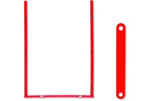 ‎ELBA Elba Abheft-Bügel tric system, 100 Stück, rot, 100421094