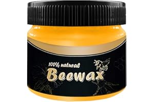 Holzgewürz Bienenwachs, ZoneYan Poliert Beewax, Möbelpflege Holz Würzmittel Bienenwachs, Beschützer Natürliche Bienenwachs Möbelpolitur