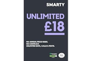 SMARTY Unlimited SIM Only 1-month flexible plan