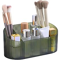 Organisateur De Maquillagem, 360°Rangement Pinceaux Maquillage Avec Couvercle Pot Pinceaux Maquillage Rotatif 5 Compartiments Porte Pinceau De Maquillage 90324492 Organisateur De Maquillagem, 360°Rangement Pinceaux Maquillage Avec Couvercle Pot Pinceaux Maquillage Rotatif 5 Compartiments Porte Pinceau De Maquillage 90324492