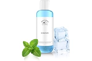 ‎BERGBAD BERGBAD 250ml Saunaaufguss EISMINZE, wohltuendes, erfrischendes Sauna-Aufgussmittel mit naturreinen ätherischen Ölen