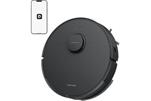 ‎DREAME dreame D20 Saugroboter, 13.000 Pa Saugkraft, DuoBrush für Tierhaare, LDS-Navigation, 2-in-1: Staubsaugen und Wischen, Hartböden und Teppiche, 5.200-mAh-Akku, App- und Sprachsteuerung