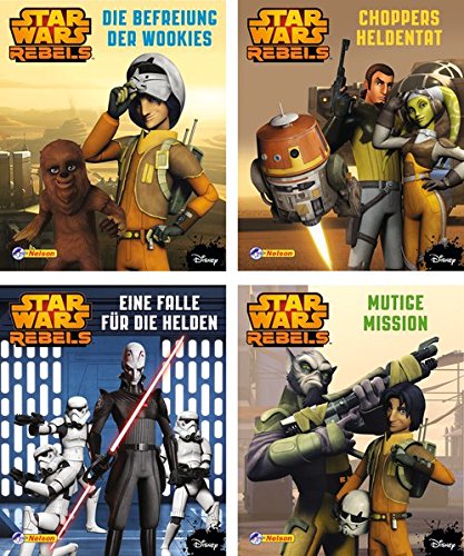 Preisvergleich Produktbild Nelson Mini-Bücher: 4er Star Wars Rebels 1-4