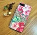 Produktbild hoisam Luxus Designer GG Stil Schutzhülle für iPhone 7Plus/8Plus 5.5 inch Tasche hülle (iPhone 7 Plus/8 Plus 5.5 inch, iPhone 7 Plus/8 Plus [Flower])