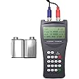 Portable Ultrasonic Flowmeter - Digital Handheld Ultrasonic Flow Meter Flowmeter, Ultrasonic Flow Meter with S1 Sensor for Seawater Industrial Sewage River Water (DN15-100)