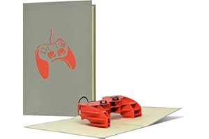 ‎DIESE-KLAPPKARTEN Coole Geburtstagskarte für Jungs|Gutschein für Playstation oder Computerspiel|3D Pop-Up Glückwunschkarte oder Geschenk zum Geburtstag für Jugendliche, H25