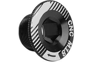 Socobeta Guarnitura per Bicicletta Vite per Pedivella Coperchio Pedivella Compatibile con Accessori Shimano Ixf Lega di Alluminio