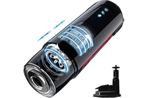 Sumeber Copa de masturbación eléctrica, hombre de masturbación con 7 frecuencias y modo de rotación, vagina realista Pussy Pussy de bolsillo, masturbación masculina, masturbación Puss de bolsillo