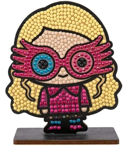 Crystal Art Buddy Kit „Professor McGonagall“ – Harry Potter Diamantmalerei-Set, Inkl. Holzfigur & Kristalle