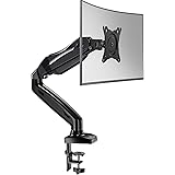 HUANUO Monitor Halterung für 13-30 Zoll Bildschirme, Monitor Arme, Bildschirmhalterung 1 Monitor, Monitorhalterung 360° Drehb