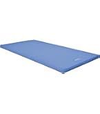 Turnmat 200 x 100 x 6 cm, met lederen hoeken of draaglussen, RG 120, RG 80 of RG 35, antislip overtrek, voor school, vereniging, kleuterschool, made in Germany, roze LE TS, RG 120