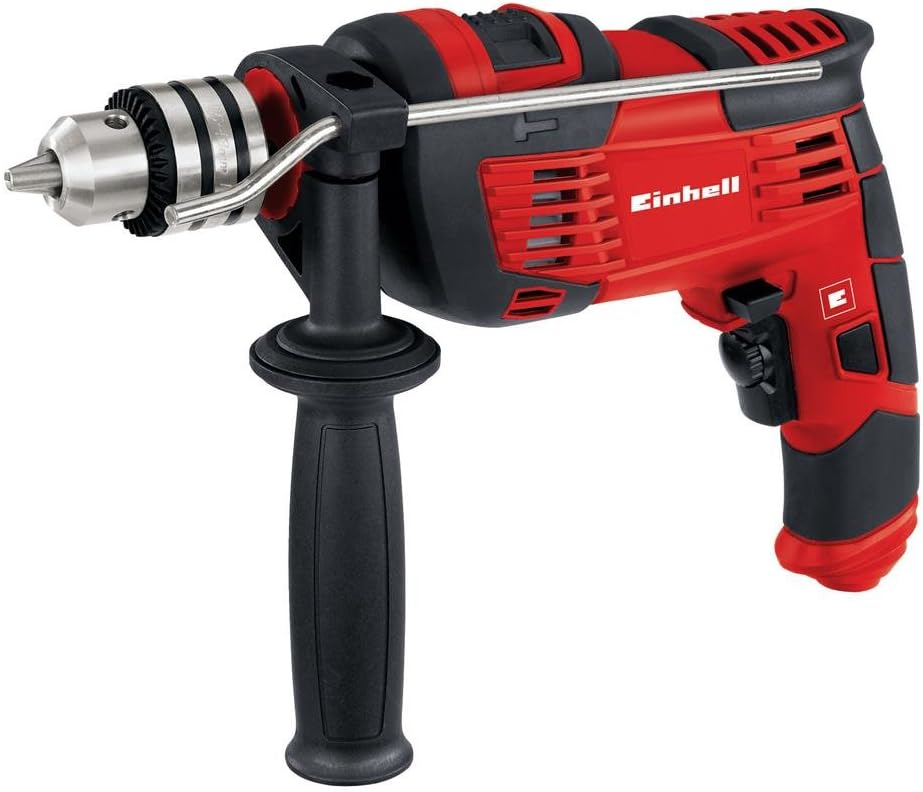 Einhell Darbeli Matkap TC-ID 1000 E 4259825 | 1010 W | betonda 16 mm delme kapasitesi | dişli mandren | metal derinlik durdurucu