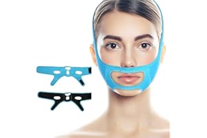 TMISHION Visage amincissant le masque, bande amincissante de muscle de ceinture de bandage de masque de bande de soulèvement de visage