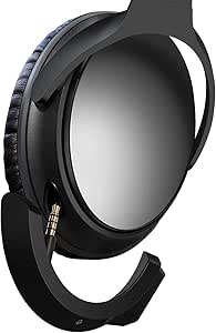 YOCOWOCO Upgraded Wireless Bluetooth 5.0 Adapter for Bose QuietComfort QC 25 with aptX/Mic/Volume Control, Black