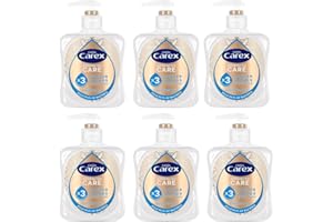 Carex Advanced Care Moisturising Antibacterial Hand Wash, 3x More Moisturisers, Clean & Protect Hands, Bulk Buy, Pack of 6 x 250ml