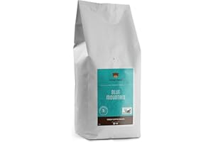 Brown Bear Blue Mountain ziarna kawy, średnie palenie, 1 kg kawy całe ziarna ziaren Medium Roast Coffee Beans, 5% sprzedaży jest wysyłane do instytucji non-profit Free the Bears