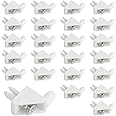 Shelf Support Pins 101558 Compatible with IKEA Pax, KOMPLEMENT Spare Part Support Pegs Shelf Holder Pins (Pack of 24)