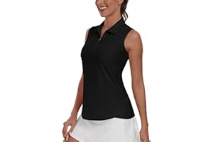 MoFiz Mujer Sin Mangas Camiseta Verano Deportiva Tank Top Transpirable con Cremallera