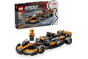 LEGO Speed Champions McLaren F1 Team MCL38 Race Car Toy w...
