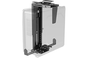 ‎PUTORSEN PUTORSEN® Verstellbare Computergehäuse-Halterung für die PC-Wandhalterung mit 360-Grad-Drehung, schwarz