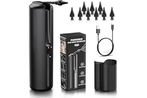 TEMODU Ohrenschmalz Entferner - Ohrenreinigungsset - Wiederaufladbarer Ohrenreiniger mit 4 Druckmodi - effektives Ohrenschmalz-Entfernungswerkzeug für Ohrenschmalz-Ansammlungen (5+5 Ohr Tipps)