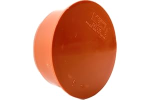 KACZMAREK KG Muffenstopfen DN 110 PVC-U Kanalrohrsystem | Abschlusskappe | Abwasser Kappe Kunststoff | Kunststoffstopfen | Endkappe | Stopfen Muffe | externe Entwässerungssysteme | Abwasser