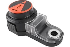 FOCKETY Odpylacz Wiertniczy, Przystawka do Zbierania Kurzu 2 w 1 z Poziomem i Baterią 500 MAh, Obrotowy Odpylacz Wiertniczy 360 ° do Budowy, Zawieszanie Obrazów, Malowanie na ścianie