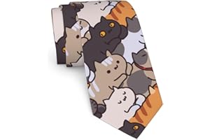 JKJOJIA Cute Cool Ties For Men Novelty Neckties Classic Fashion Men's Tie For Wedding Party Business Casual Gifts
