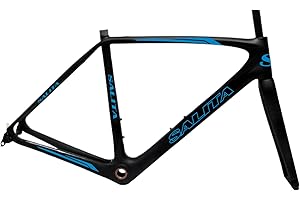 DUALCOLORSTAMPE Set 11 Adesivi Stickers Decal Telaio Bici Bicicletta adesivi telaio mtb Universale SALITA Protezione COD. B0162 (BLU 53)